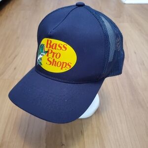 Bass Pro Shops Dark Blue Mesh Cap Summer